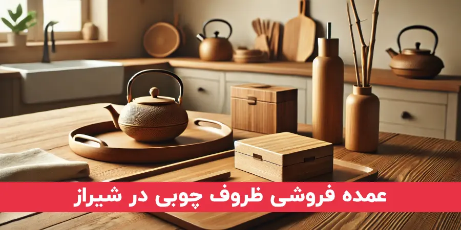 عمده فروشی ظروف چوبی در شیراز