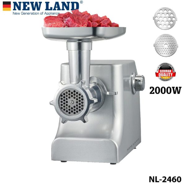 چرخ گوشت نیولند مدل NL 2460A با توان 2000 وات 2