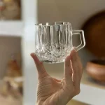 فنجان بلور اصفهان مدل هایلین (بسته 6 عددی)