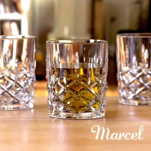 لیوان بلور اصفهان مدل مارسل بسته 6 عددی 2