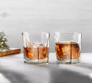 نیم لیوان بلور زنگان مدل باروک (بسته 6 عددی)