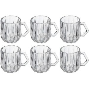 فنجان چای خوری ساکورا مدل مودنا بسته 6 عددی