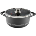 قابلمه گرانیتی MGS مدل ایتالیا B سایز 24 مشکی