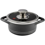 قابلمه گرانیتی MGS مدل ایتالیا B سایز 16 مشکی