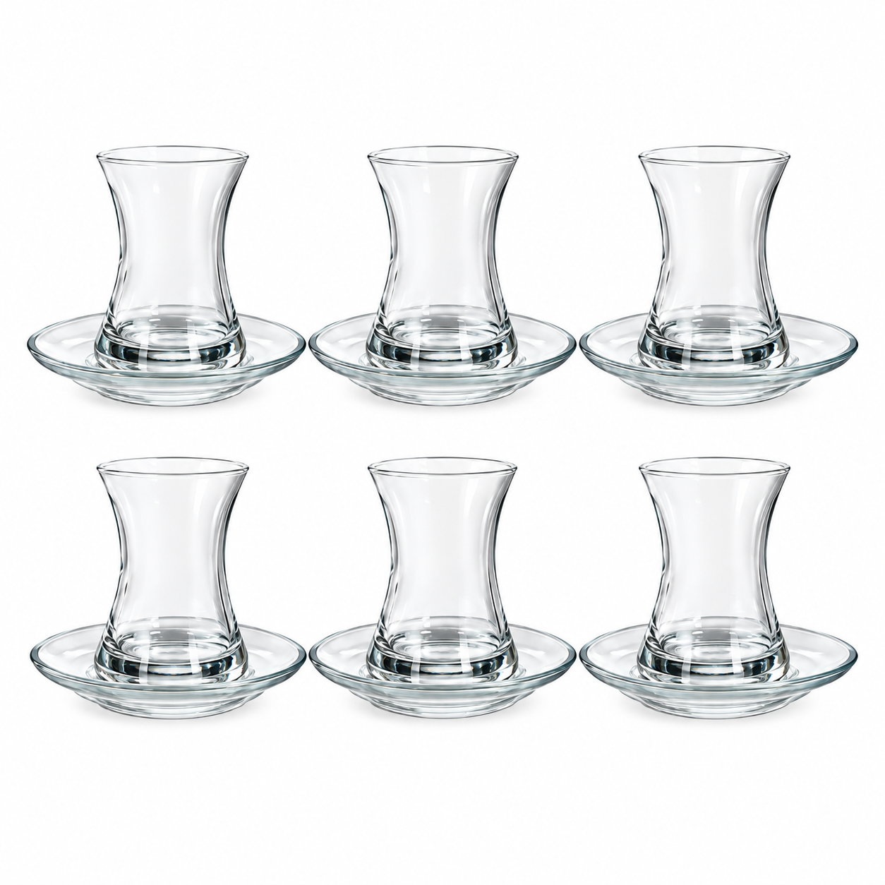 kaveh-dilma-tea-set-6-piece سرویس چای خوری بلور کاوه مدل دیلما بسته ۶ عددی